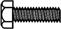 Heavy-Duty Brass Machine Screws – 3/8" x .047 – Pack of 12